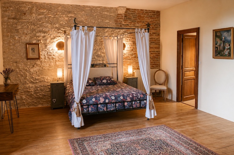 Chambre double du Château de Bouvées